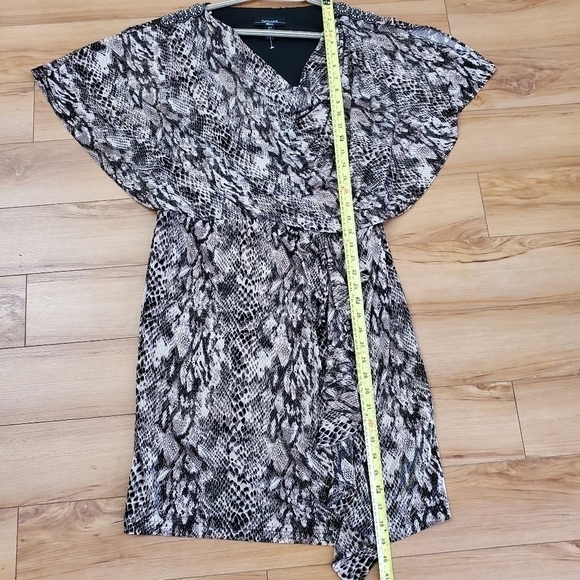 R&m Richards women dress animal print size 14W side zipper - Picture 12 of 15